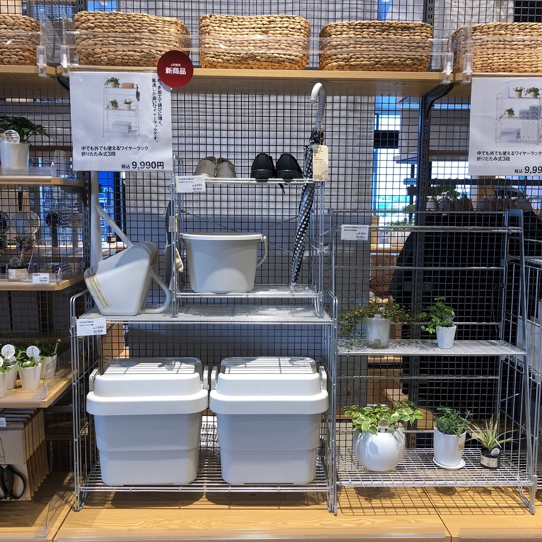 新大村駅前】新商品！中でも外でも使えるワイヤーラックをご紹介